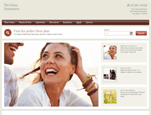 Tablet Screenshot of leasethechaseapartments.com